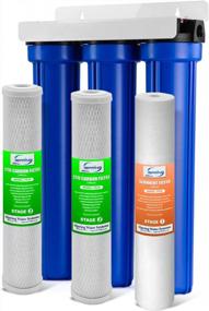 img 4 attached to Cleanse Your Home'S Water With ISpring 3-Stage Whole House Water Filter System - WCB32O