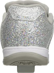 img 2 attached to Heelys Split Sneaker: Stylish Black Glitter Girls' Athletic Shoes