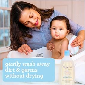 img 4 attached to Aveeno Baby Shampoo Natural Tear Free Baby Care best - Bathing