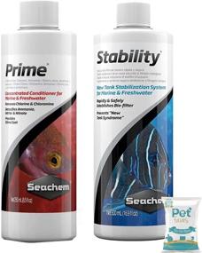 img 4 attached to 🐠 Complete Aquarium Care Bundle: Prime Fresh and Saltwater Conditioner, Stability Fish Tank Stabilizer, and 10ct Pet Wipes