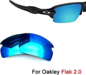 img 3 attached to 🕶️ LOTSON Polarized Replacement Lenses for Oakley Men's Sunglasses & Eyewear Accessories