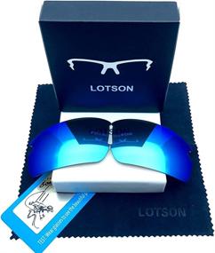 img 2 attached to 🕶️ LOTSON Polarized Replacement Lenses for Oakley Men's Sunglasses & Eyewear Accessories