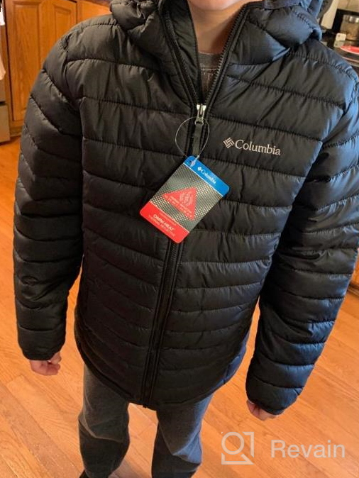 img 1 attached to 🧥 Columbia Powder Hooded Winter Repellent Boys' Jackets & Coats review by Jeff Long