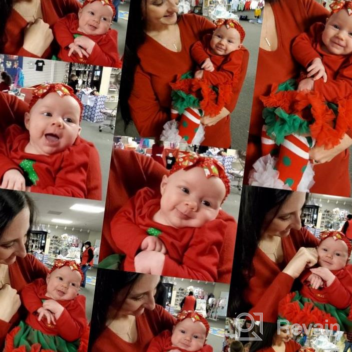 img 1 attached to Festive Christmas Outfits For Baby Girls | Slowera Clothes review by Jean Donjuan