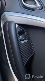 img 7 attached to 2 шт., углеродное волокно, стеклоподъемник, переключатель, отделка для Chevrolet Camaro 2017-2020, аксессуары Keptrim