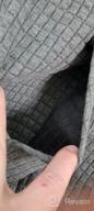 img 1 attached to Men'S Casual Long Sleeve Plaid Jacquard Hoodie Pullover With Pocket review by Eric Grayson