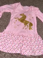 img 1 attached to Colorful Cotton Dresses with Floral and Animal Prints for Girls 3-8 Years - JUXINSU review by Jennifer Hernandez