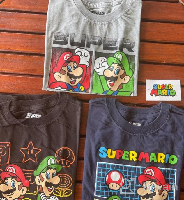 img 1 attached to Bundle Set of 3 Nintendo Super Mario Kart Boys' Short Sleeve T-Shirts review by Eric Amiradaki