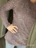 img 1 attached to SimpleFun Women'S Tunic Sweaters Lightweight Fall Casual Long Sleeve Crewneck Pullover Tops review by Danny Badasz