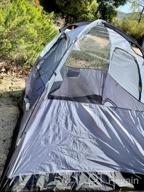 img 1 attached to Waterproof Camping Dome Tent For Families: AsterOutdoor 3/4/6 Person Tent review by Sean Julian