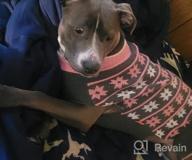 img 1 attached to Adorable KYEESE Valentines Day Sweaters For Dogs In Cute Red Love Design With Leash Hole - Perfect Pet Clothes For Small-Medium Sized Breeds review by Andres Mayes