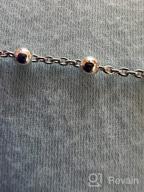 картинка 1 прикреплена к отзыву Миа Белла серебряный итальянский браслет на регулируемой застежке для девочек – ювелирные изделия и браслеты. от Mike Barnett