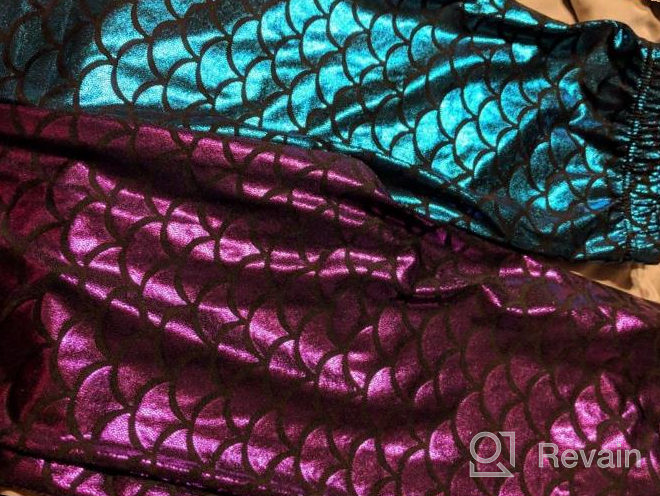 img 1 attached to Shine This Halloween With Alaroo'S Fish Scale Mermaid Leggings In S-4XL – Perfect For Women'S Pants! review by Noel Schmits