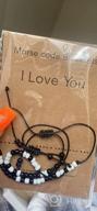 img 1 attached to DESIMTION I Love You Bracelets for Couples | Cute Christmas Gifts for Boyfriend, Girlfriend, Mother, Daughter | Long Distance Relationships Matching Bracelets for Him and Her review by Sam Carter