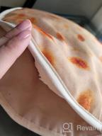 картинка 1 прикреплена к отзыву CINPIUK Tortilla Warmer Pouch 12-дюймовый Taco Warmer Holder Мешок из ткани сахарного черепа Изолированный и пригодный для использования в микроволновой печи, сохраняет кукурузную муку Tortillas Taco Pizza теплой и свежей от Kelvin Ward