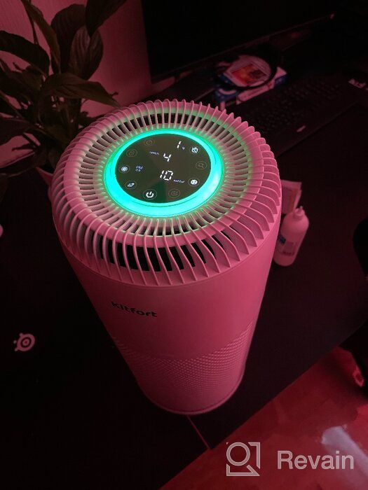 img 1 attached to Kitfort Air Purifier KT-2813, white review by Ewa Kuklinska ᠌