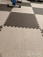 картинка 1 прикреплена к отзыву 24'' X 24'' EVA Foam Floor Tiles: BEAUTYOVO Puzzle Exercise Mat With 12/24 Interlocking Mats For Gym Equipment Protection от Timothy Spinner