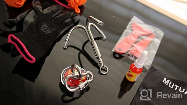 img 1 attached to Unleash The Power Of Magnetic Fishing With MUTUACTOR'S 400Lb Fishing Magnet Kit: Includes Grappling Hook, Retrieval Magnet N52 And 65 Feet Of Durable Rope! review by Marco Mooney
