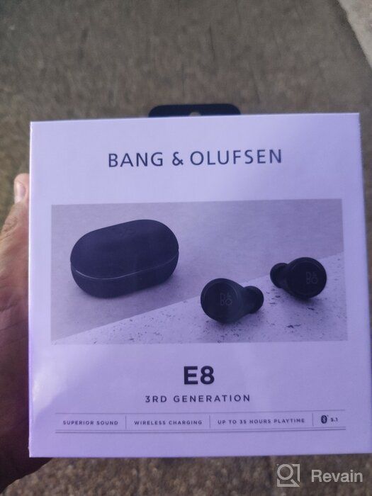 img 2 attached to 🎧 Bang & Olufsen Beoplay E8 3rd Gen Wireless Earphones: Microphones, Touch Control, Wireless Charging Case, 35-Hour Playtime, Grey Mist review by Virot Wrintharawet ᠌