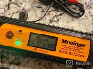 img 1 attached to Mroinge Smart Car Battery Charger And Maintainer - 2A/5A 6V/12V Fully Automatic Trickle Charger And Desulfator For Lead Acid And Lithium Batteries With LCD Display review by Mike Cooper