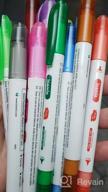 img 1 attached to 12-Set Dry Erase Markers For Whiteboard - Dual Tip & Ultra Fine Point, Erasable Markers For Kids review by James Hardy