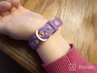 img 1 attached to Venhoo Watches Waterproof Kids Purple Butterfly review by Jesse Gray