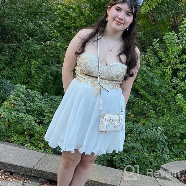 img 1 attached to Gorgeous Gold Lace Applique Quinceanera Dress For Juniors - Babyonline! review by Jarod Lacy