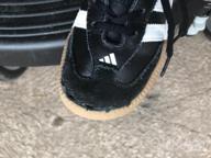img 1 attached to Adidas Performance Samba M I Leather Indoor 👟 Soccer Shoe: A Trusted Choice for Infant/Toddler Soccer Players review by Cedric Ford