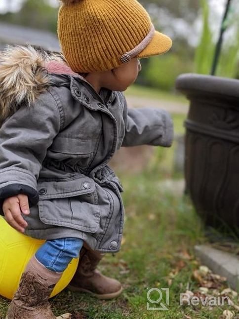 img 1 attached to 👶 Infant Toddler Boys' Scout Square Cowboy Shoes review by Dan Rivera