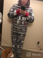 img 1 attached to Cozy up this Christmas with PajamaGram's Men's Christmas Onesie: Perfect for Matching Men's Clothing! review by Billy Danaher