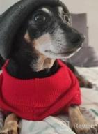img 1 attached to Tangpan Turtleneck Classic Straw-Rope Pet Dog Sweater Apparel (Pink,S) review by Badazz Webb