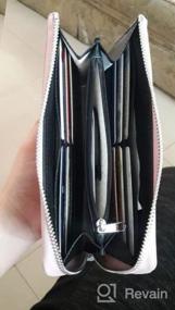 img 5 attached to Armani Exchange Round Wallet Nero Black Men's Accessories and Wallets, Card Cases & Money Organizers