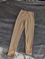 img 1 attached to Cotton Footless Leggings for Girls, Stretchy, Sizes 2-14, Made in USA - Enhanced SEO review by Liz Walker
