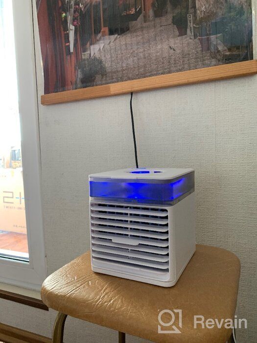 img 1 attached to Mini Air Conditioner Ultra Air Cooler / Air Cooler / Air Conditioner / Humidifier / Table Conditioner / Humidifier review by Danuta Jaszczuk ᠌