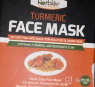 img 1 attached to Natural Turmeric Kaolin Clay Mask For Face & Body - Detoxifying, Nourishing, And Brightening Skin - Ideal Mud Masque For Acne Scars - Non-GMO, Vegan, All-Natural Formulation review by Sam Hawj