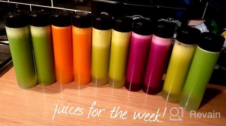img 1 attached to 12 Pack 12Oz Reusable PET Juice Bottles With Lids - Perfect For Storing Juices, Milk & More! review by Hartman Hernandez