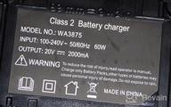 картинка 1 прикреплена к отзыву Biswaye Dual Port 20V Li-Ion Charger For Worx PowerShare Batteries WA3578, WA3575, WA3525, WA3520, WA3512, WA3512.1, WA3742 - Quick Charging Solution от David May