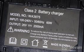 img 6 attached to Biswaye Dual Port 20V Li-Ion Charger For Worx PowerShare Batteries WA3578, WA3575, WA3525, WA3520, WA3512, WA3512.1, WA3742 - Quick Charging Solution
