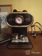 img 1 attached to Rozhkovy coffee maker Kitfort KT-702, black review by Aneta Szymaska ᠌