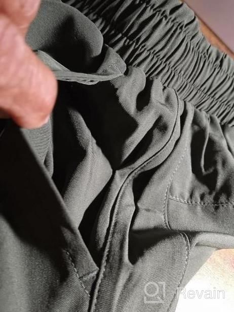img 1 attached to Stay Comfortable And Connected: WATERWANG Men'S 2-In-1 Running Shorts With Phone Pockets review by Harry Ashcraft