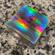 img 1 attached to Bowitzki Sunset Multi Chrome Eyeshadow: Long-Lasting Gel Makeup For Shimmering Multichrome Eyes With No Creasing review by Erica Houlf
