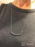 img 1 attached to 💎 Dainty Pendant Necklace from Giftjews: Elegant Jewelry for Girls review by Duane Hayes