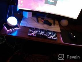 img 5 attached to Игровая клавиатура Razer Huntsman Mini 60%: Быстрые переключатели клавиатуры - Линейные оптические переключатели - Подсветка Chroma RGB - Колпачки клавиш PBT - Встроенная память - Классический черный