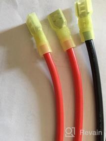 img 6 attached to Flexible Copper Wire Kit - 5Ft Red And 5Ft Black Silicone 12 Gauge Stranded AWG Wire By BNTECHGO