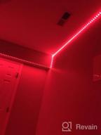 картинка 1 прикреплена к отзыву QZYL RGB LED Strip Lights 150 FT, Music Sync Ultra-Long Room Decoration For Bedroom, Kitchen Party With APP Remote Control от Michael Maes