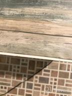 img 1 attached to Transform Your Home With Self-Adhesive Wood Plank Wallpaper - 17.71"X78.7" Peel And Stick Decorative Vintage Panel review by Noe Spooner