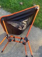 img 1 attached to Ultralight Folding Camping Chair By MARCHWAY - Heavy Duty Portable Compact For Outdoor Adventures! review by Duane Barker