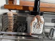 img 1 attached to Stainless Steel Rustproof Kitchen Sink Organizer Caddy With Drain Pan Tray For Sponge Scrubber Brush Dishrag And Dishcloth Holder Rack - ODesign review by Frankye Sherman
