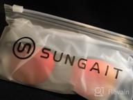 img 1 attached to SUNGAIT Polarized Half Frame Retro Sunglasses - Classic Style For Optimal Sun Protection review by Demetrius Holt