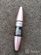 img 2 attached to Get Bold and Beautiful Lashes with Maybelline Lash Sensational Mascara, Blackest Black - 0.32 fl Oz (Packaging May Vary) review by Agata Rudnicka ᠌